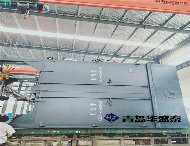 QH3750拋丸機倆臺發(fā)貨山東臨沂