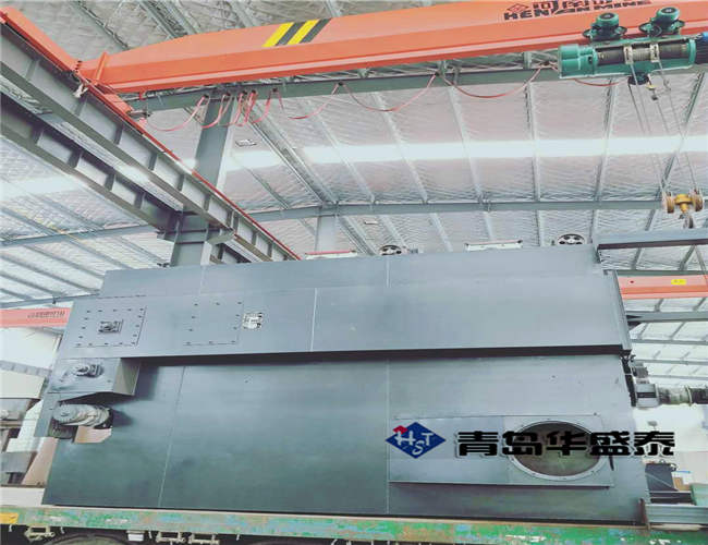 QH3750拋丸機倆臺發(fā)貨山東臨沂