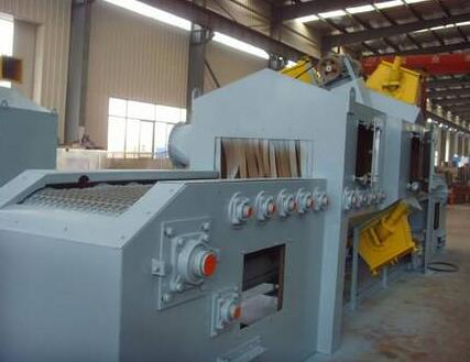 網帶式拋丸除銹機-網帶式除氧化皮機-環(huán)保型