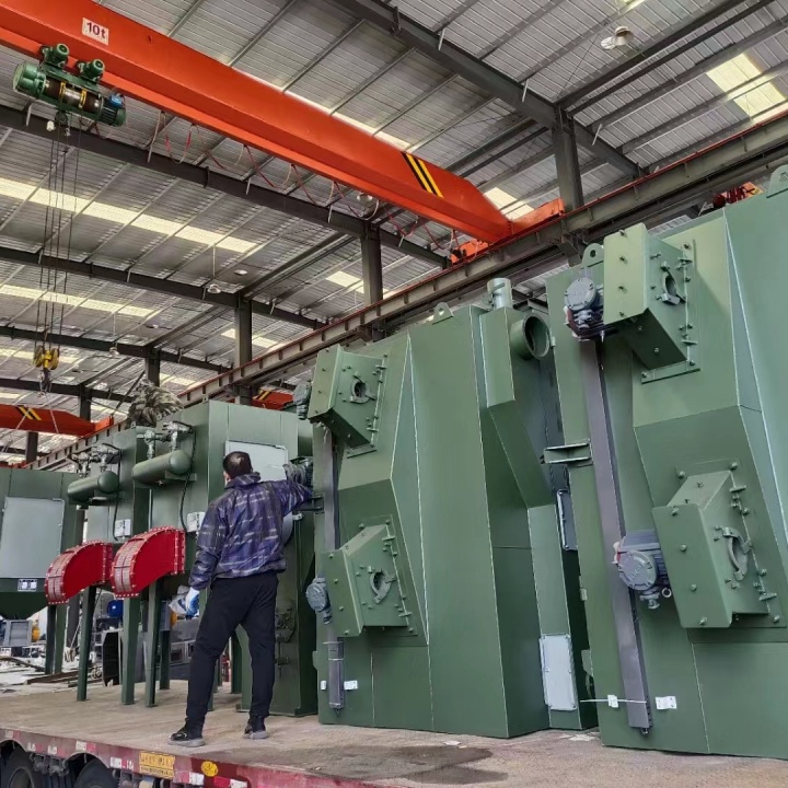 鋁模具拋丸打砂機_鋁模具拋丸砂機打磨方法_鋁模板拋丸機