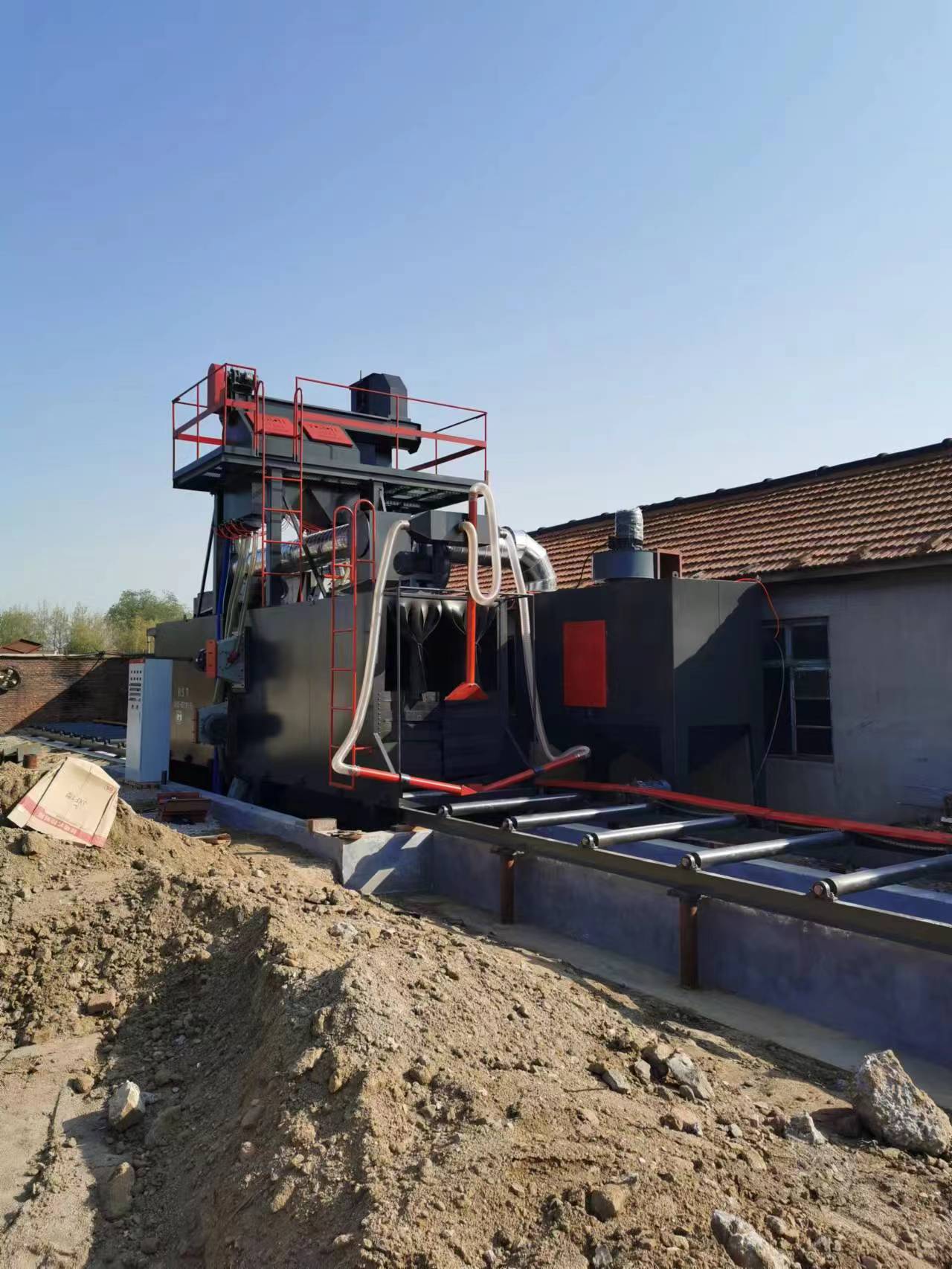 拋丸機(jī)供丸閥_閥門(mén)清理拋丸機(jī)圖片_閥門(mén)拋丸清理機(jī)