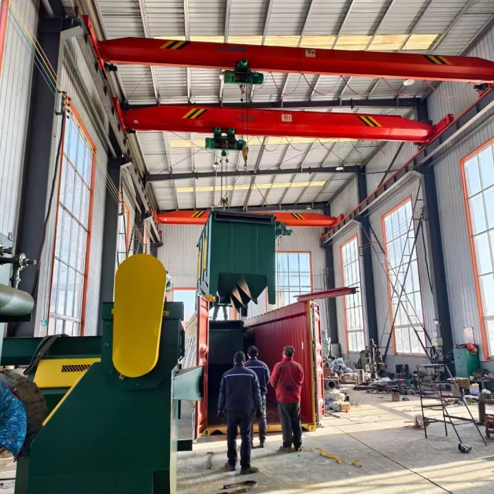 拋丸機(jī)砂丸_拋丸機(jī)鋼砂與鋼丸配比_圓鋼拋丸打砂機(jī)