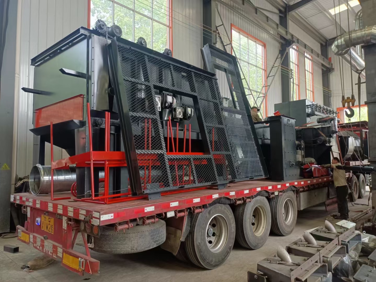 h鋼拋丸機(jī)工作原理_帶鋼拋丸機(jī)_角鋼拋丸機(jī)