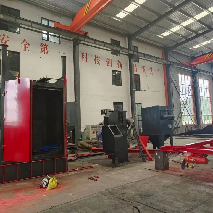 除銹拋丸機圖片_除銹拋丸機操作步驟視頻_拋丸除銹機