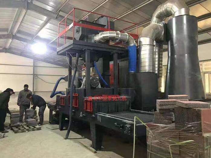 油庫防腐拋丸清理機_油罐拋丸機除銹_拋丸防腐施工程序