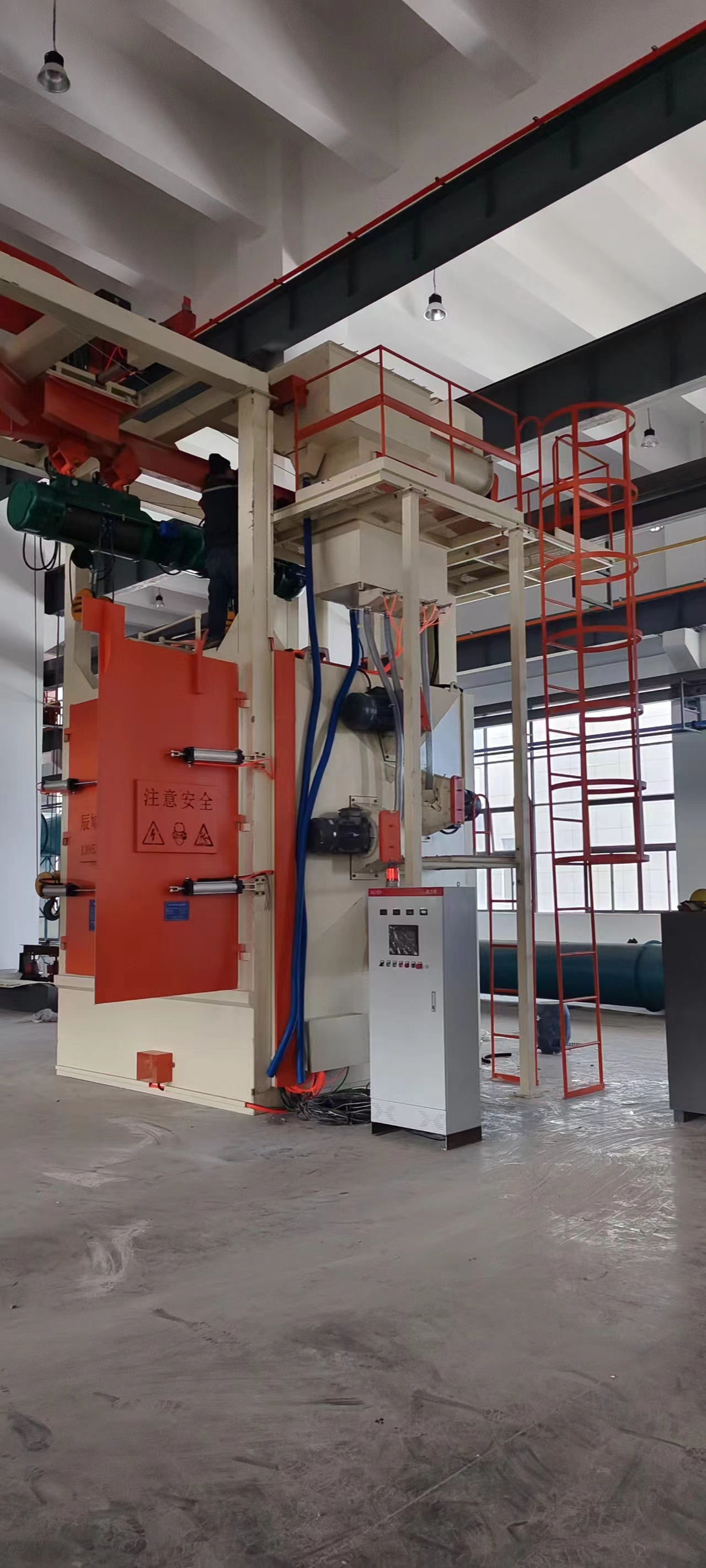 貨架拋丸打砂機(jī)_拋丸機(jī)砂丸_拋丸打砂機(jī)工作原理