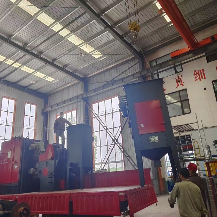 架子管打砂除銹機_打沙除銹機視頻_架子除銹管砂機打磨視頻