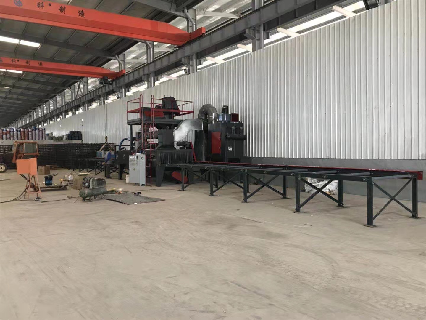 打砂除銹視頻_除銹打砂機設(shè)備_金屬打砂除銹機