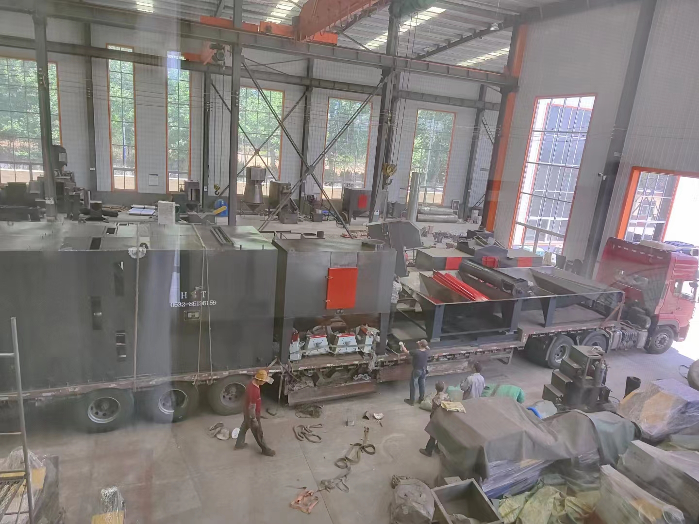 臺式重型砂輪機(jī)除塵_砂輪機(jī)除塵裝置原理_輥道通過式打砂清理機(jī)