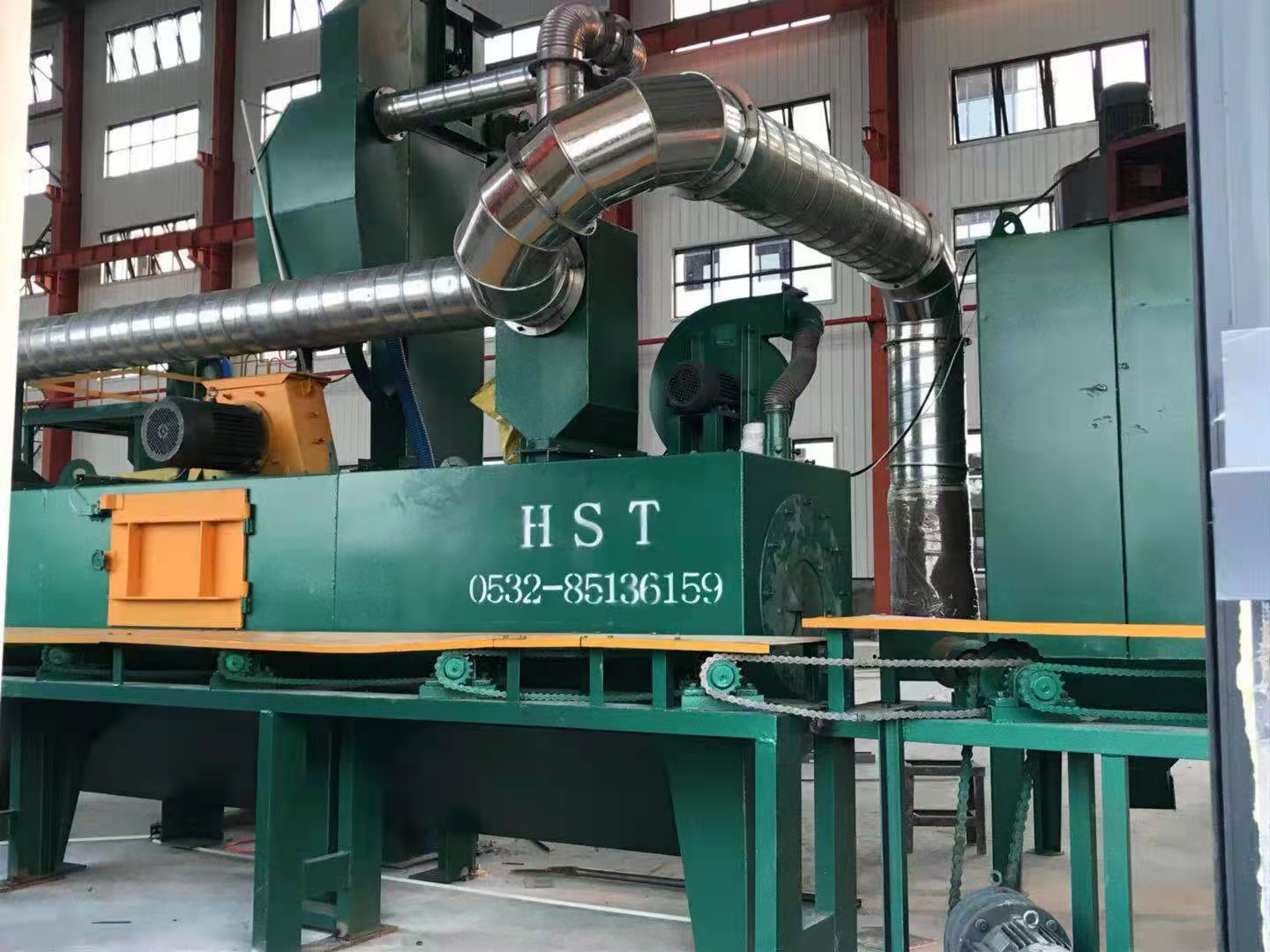 拋丸除銹機(jī)使用說明書電子版_平車式拋丸除銹機(jī)_拋丸除銹工作原理